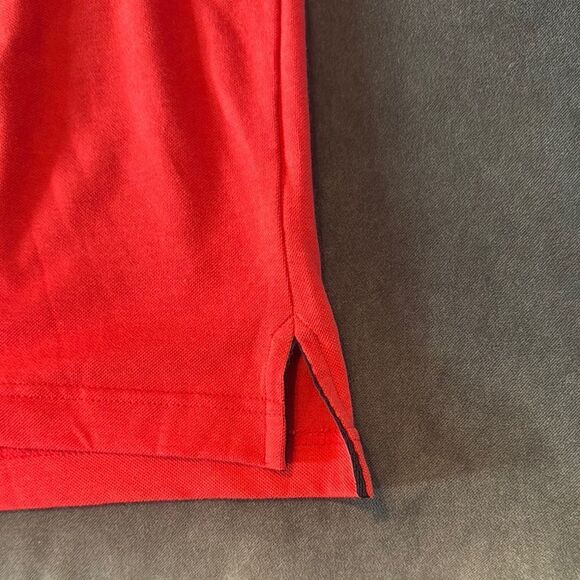 Men’s Maceoo Red Mozart Solid Tip Polo Shirt Size M (3) - Picture 16 of 16